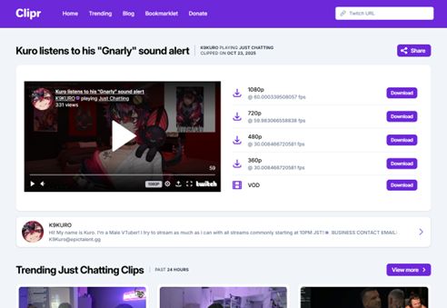 Clipr download twitch clip