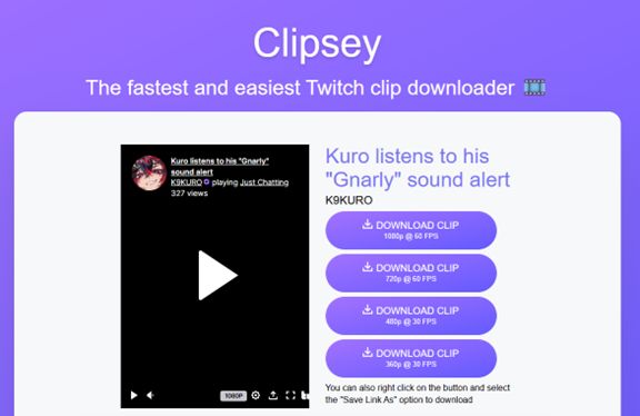 clipsey download twitch clip