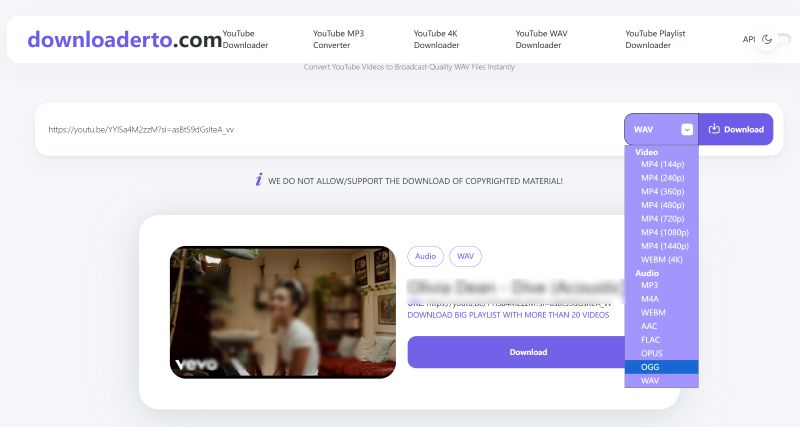 downloaderto interface