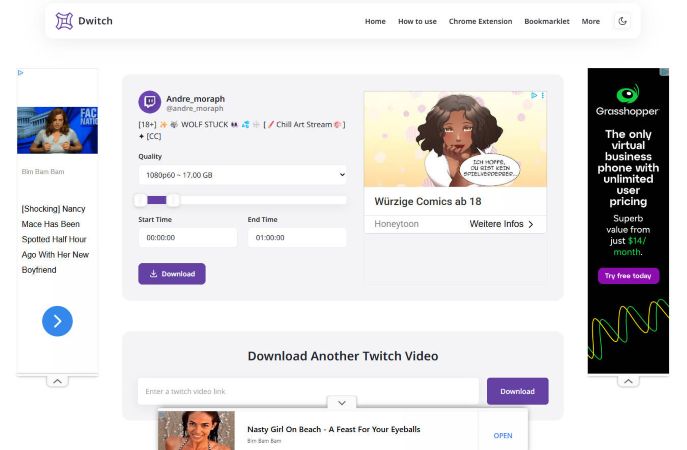 Dtwitch download twitch videos