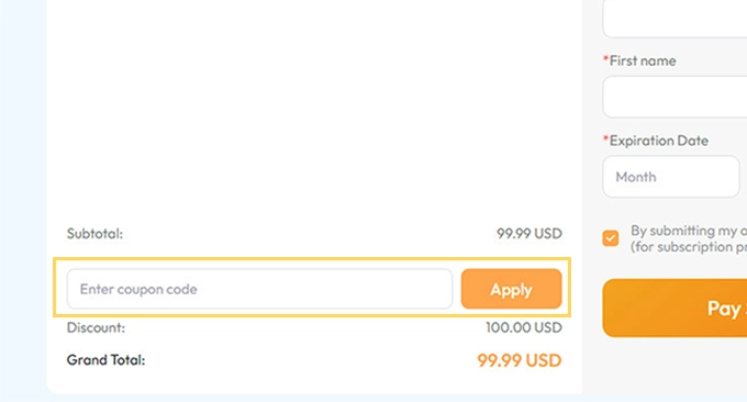 EasyDown Enter Coupon Code